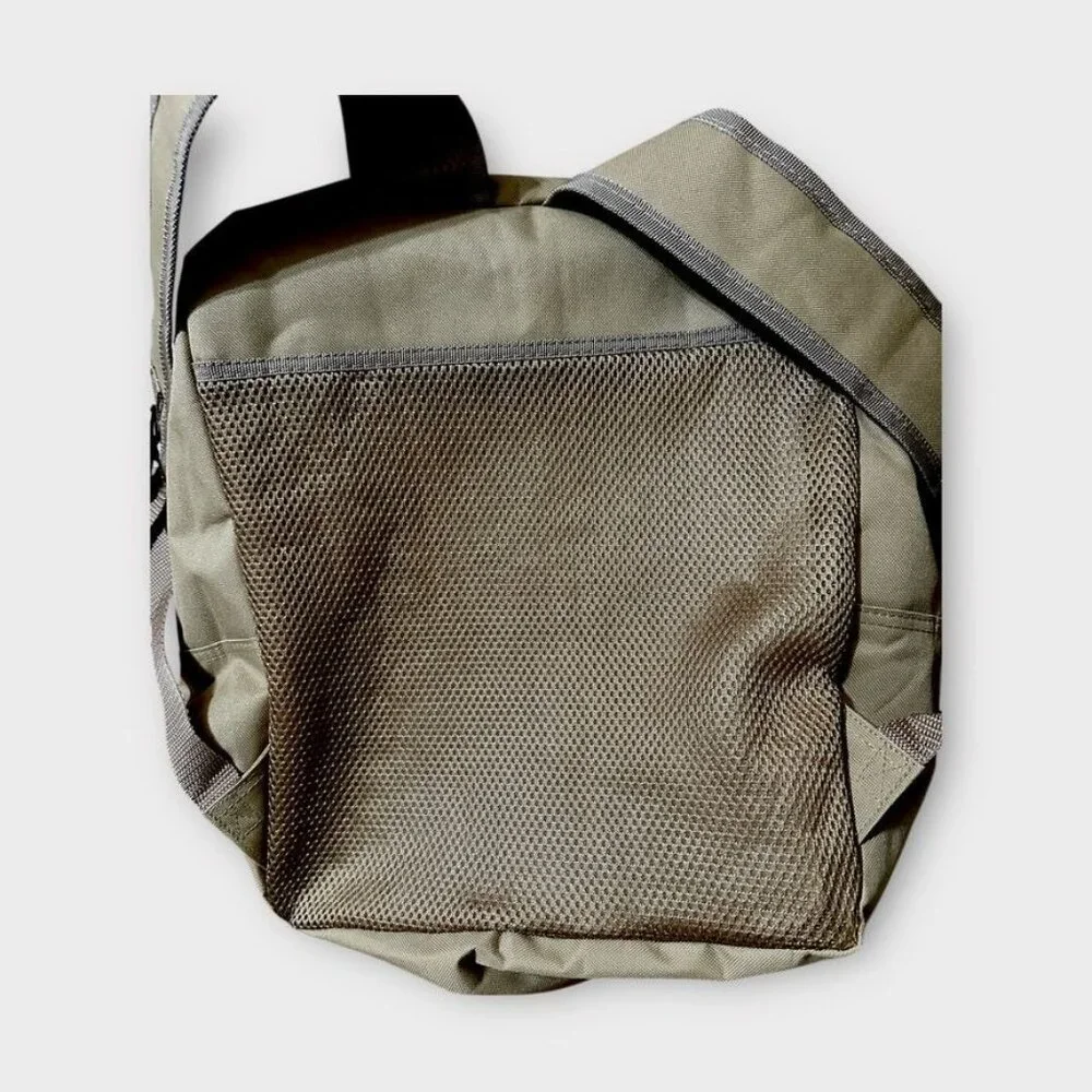 NRA Tan Tactical Backpack Multi-Pocket Adjustable Straps Mesh Back Lightweight - Picture 8 of 15